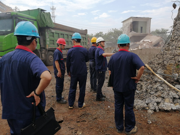 公司開展二季度安環、消防、防汛綜合大檢查